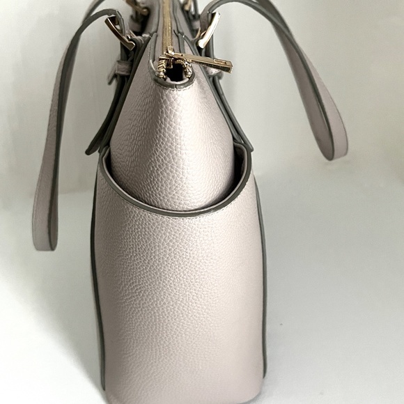 ***  Big Structured Shoulder Satchel Handbag Grey Colour *** - Picture 7 of 10